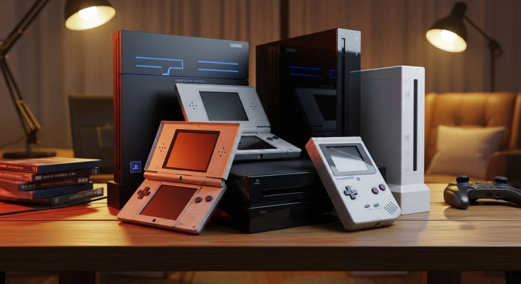 history of the video game console