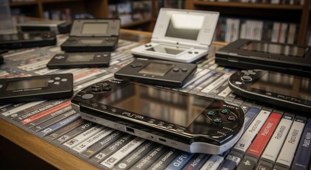 portable games consoles