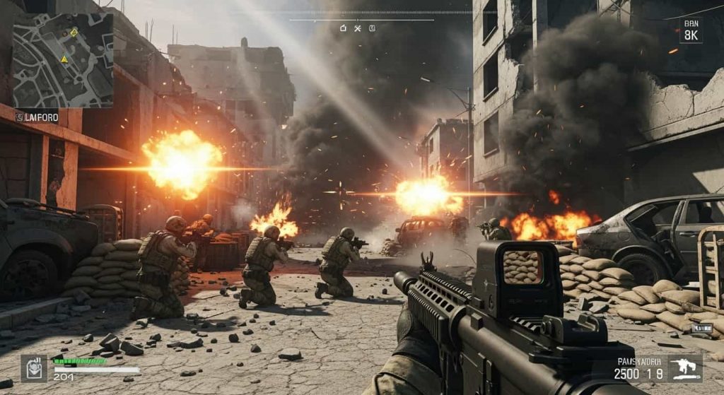 first person shooter games ps4