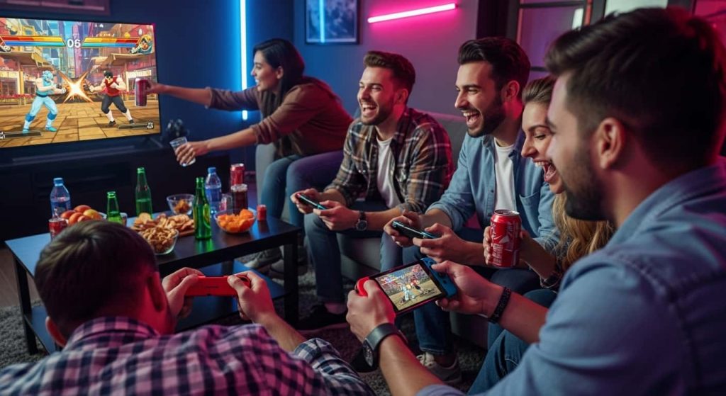 nintendo switch fighting games online